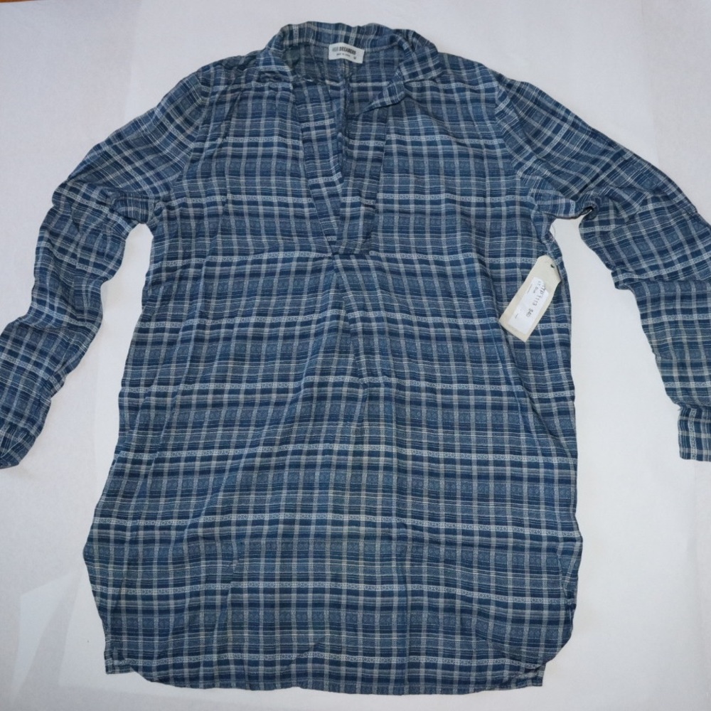 4Our Dreamers blue blouse/tunic